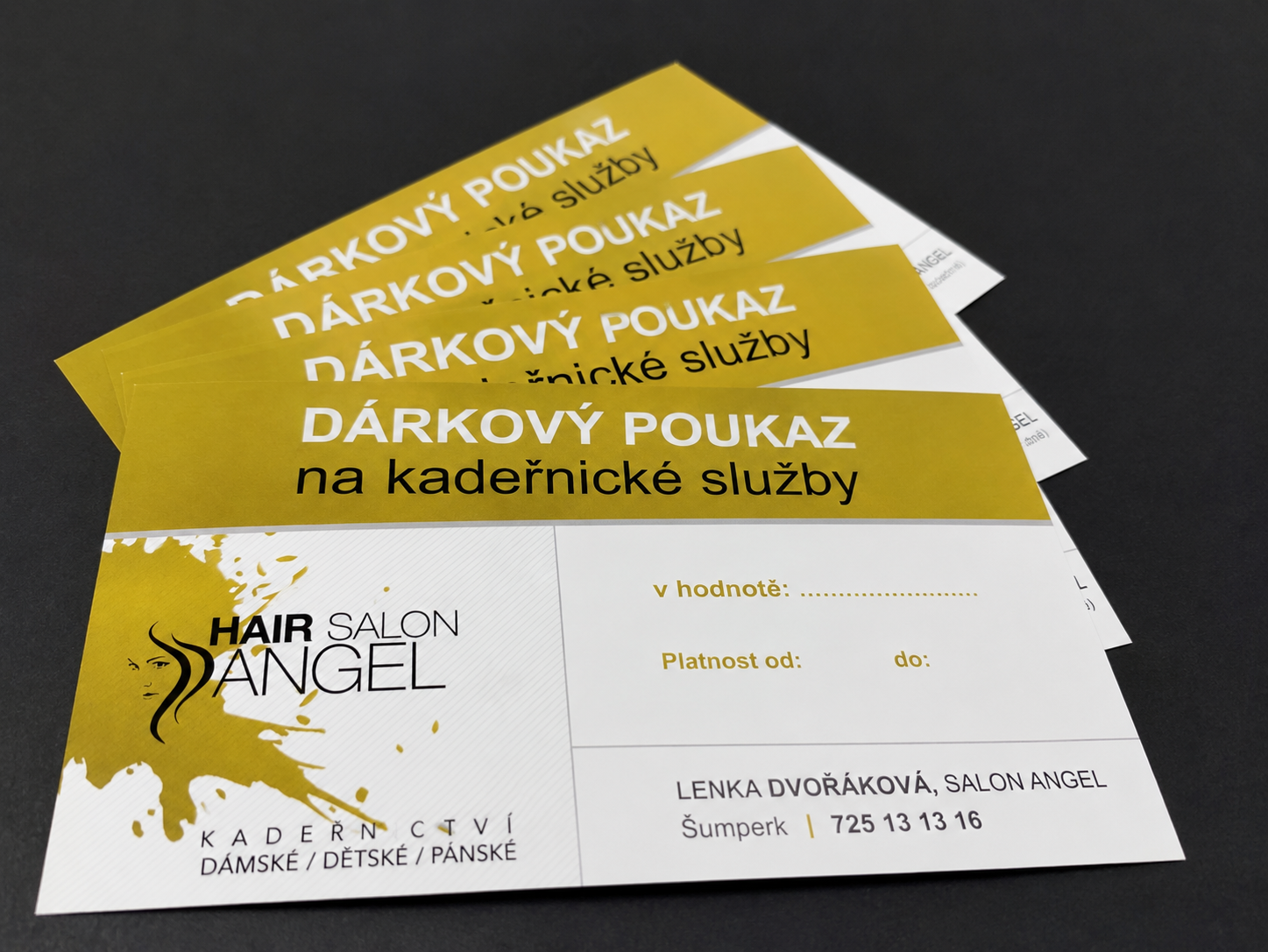 Dárkové poukazy